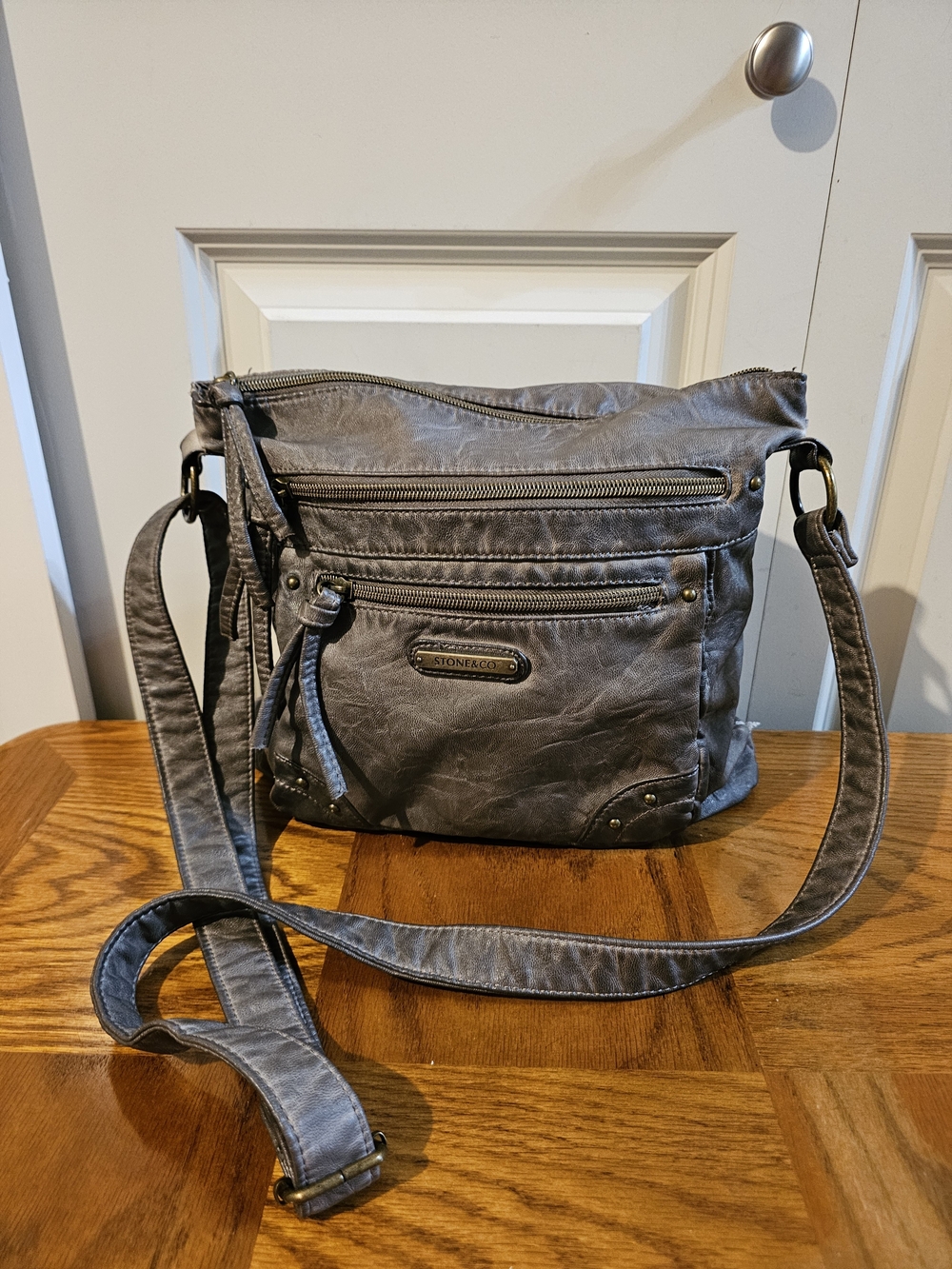 Stone & Co. Brown Crossbody Shoulder Bag